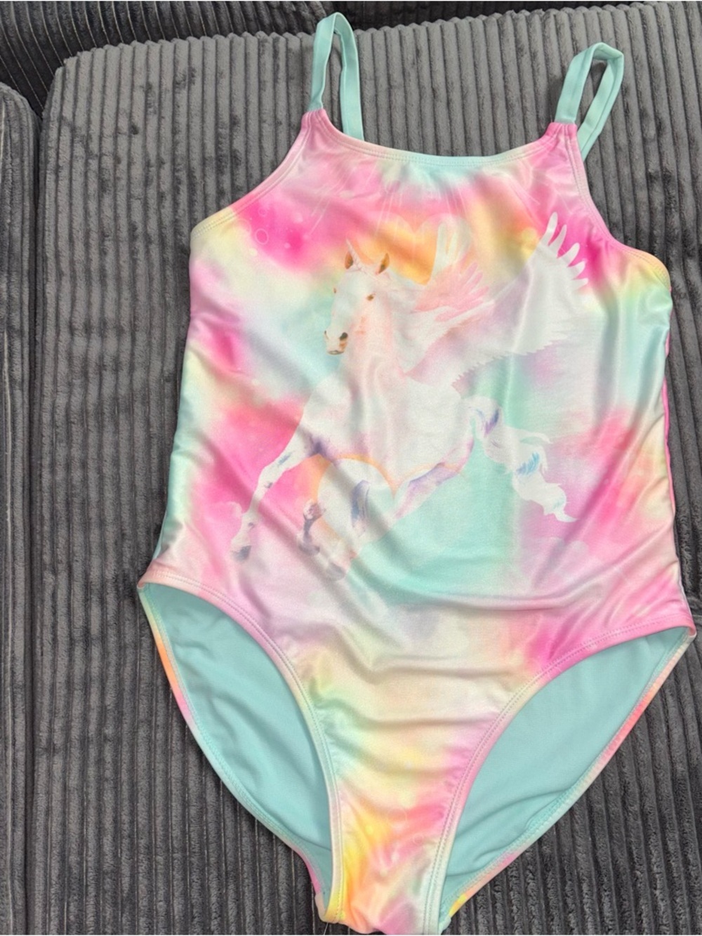 Girls xl swimsuits watermelon and unicorn - Picture 13 of 14